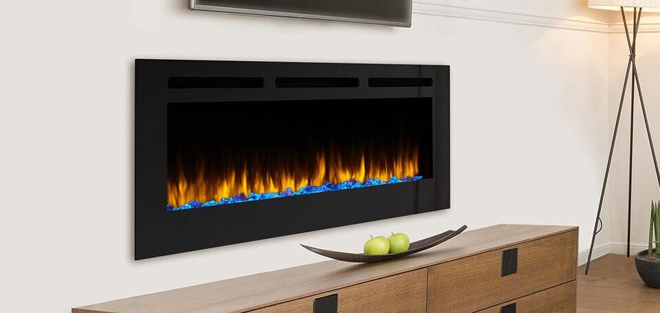 SimpliFire Allusion Electric Fireplace - SimpliFire Electric Fireplace