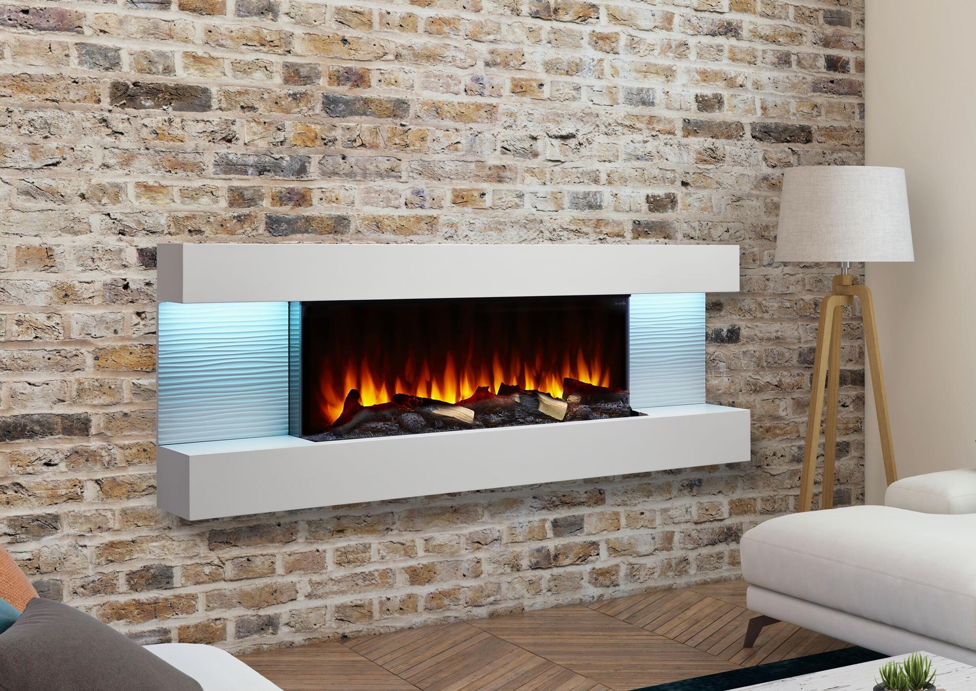 SimpliFire Format Electric Fireplace - SimpliFire Electric Fireplace