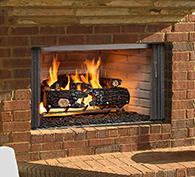 Villawood Mesh Wood Fireplace
