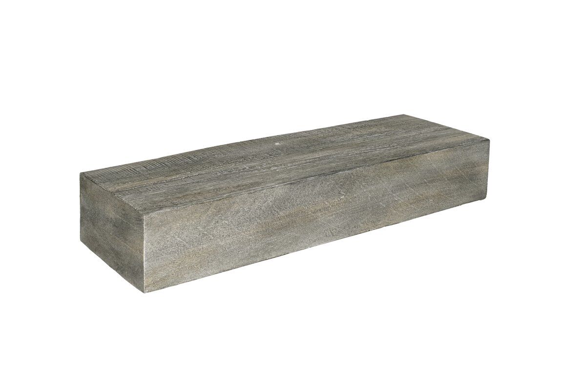 Lexington Flat Sawn Beam 24"Extension Weathered Grey