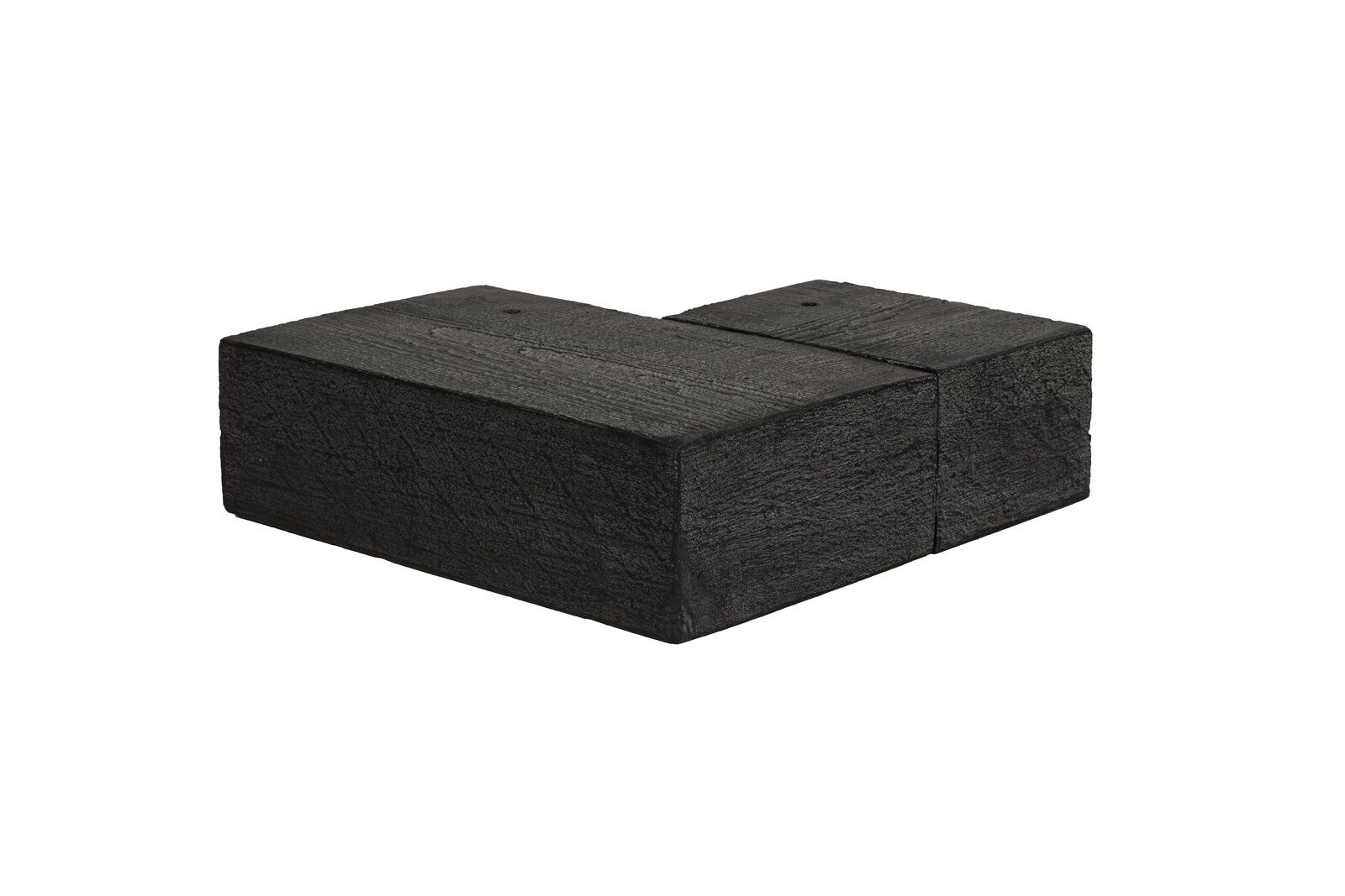 Lexington Flat Sawn Corner Mantel Eclipse